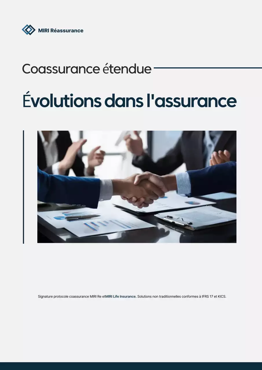 Promotion de l'activité de réassurance moderne Gray