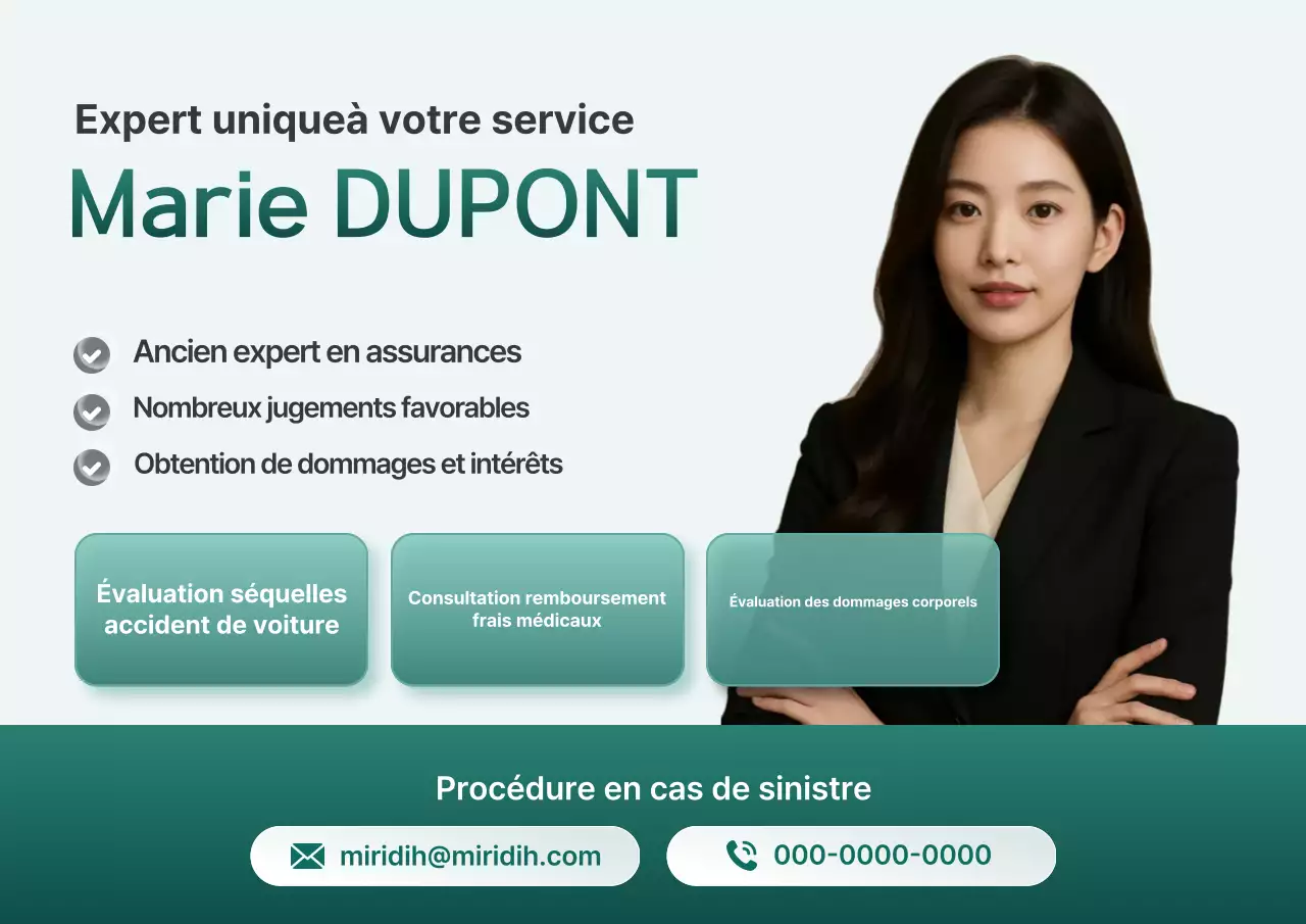 Publicité sur le règlement des sinistres écologique et moderne