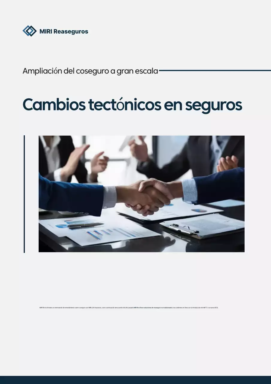 Promoción del negocio de reaseguros modernos de Gray