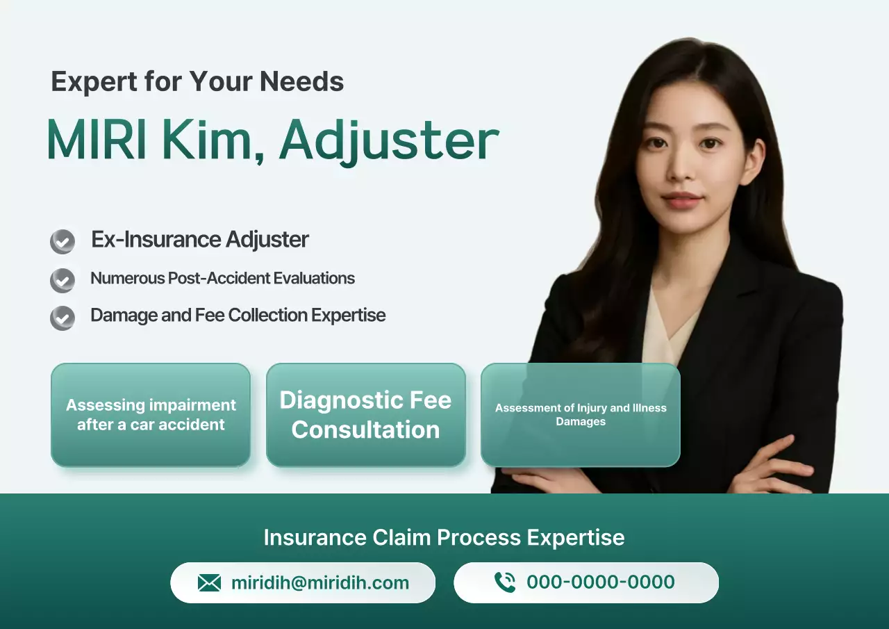 Iklan Penyesuaian Kerugian Modern Hijau