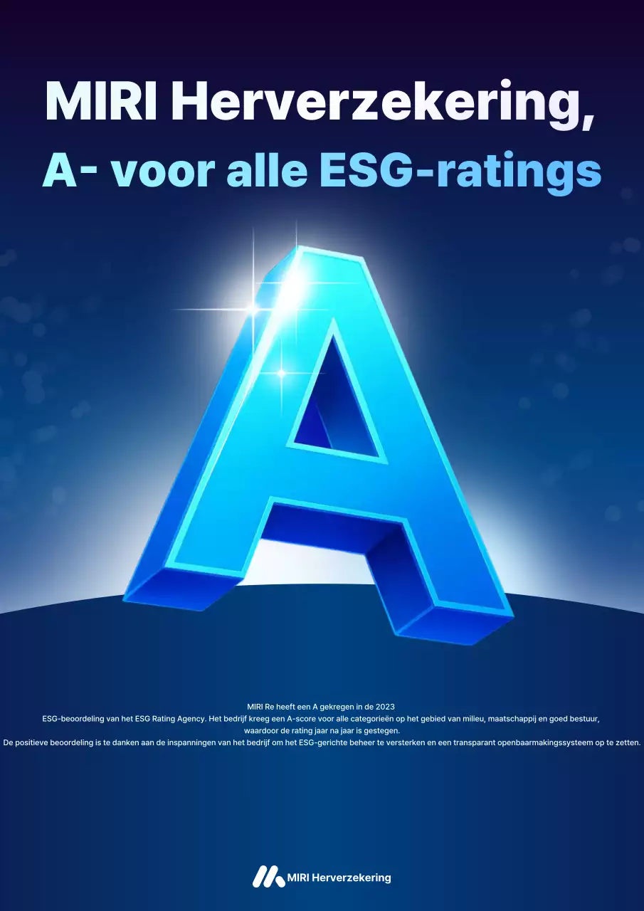 Blauwe Moderne Bedrijfspromotie