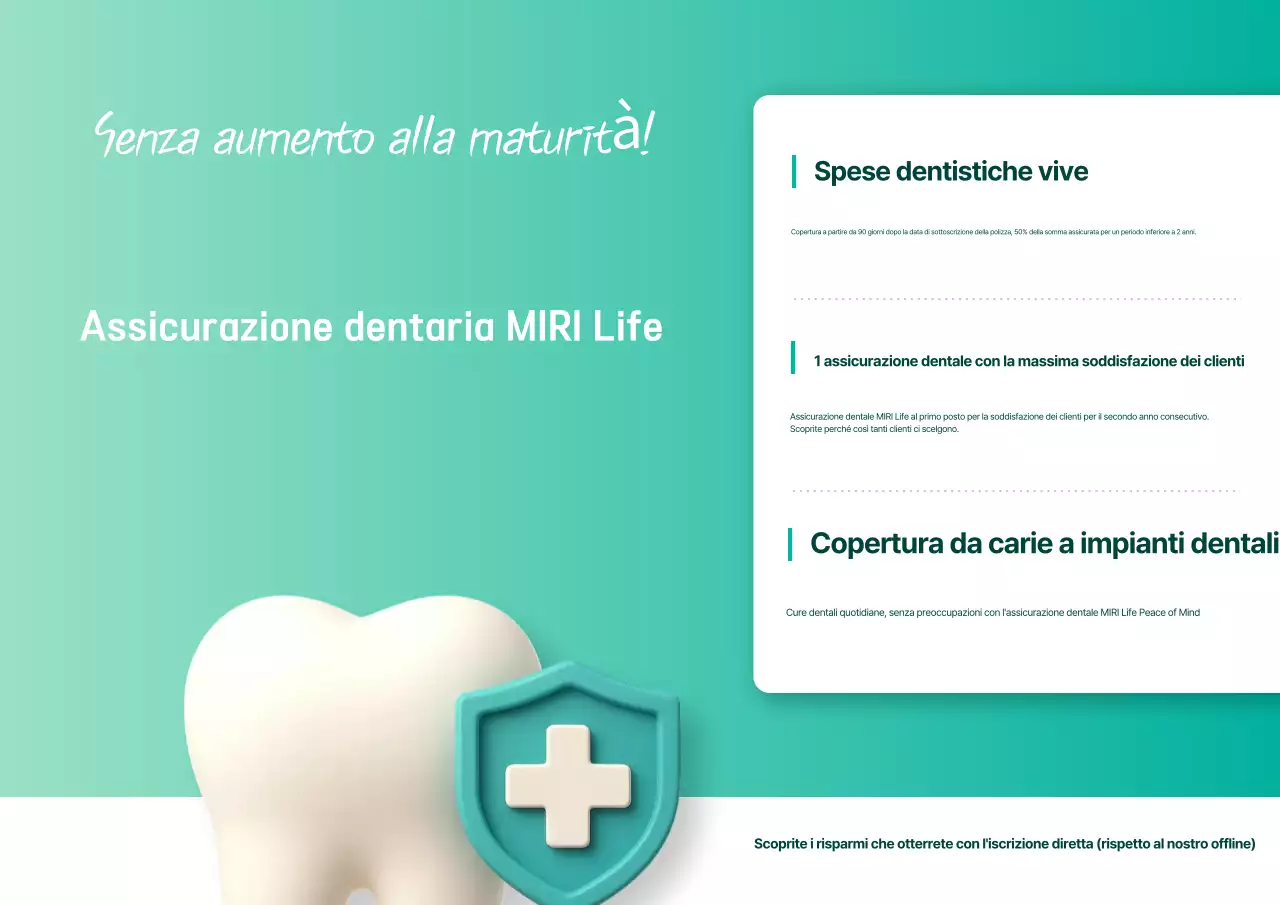 Pubblicità di Mint Modern Insurance