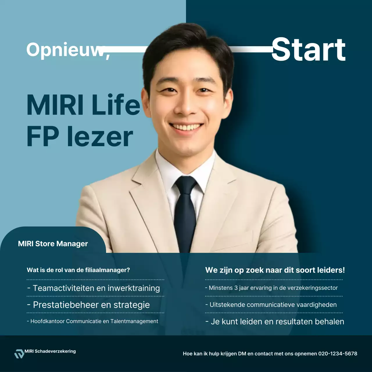 Sky Blue Modern Recruitment Recruitment