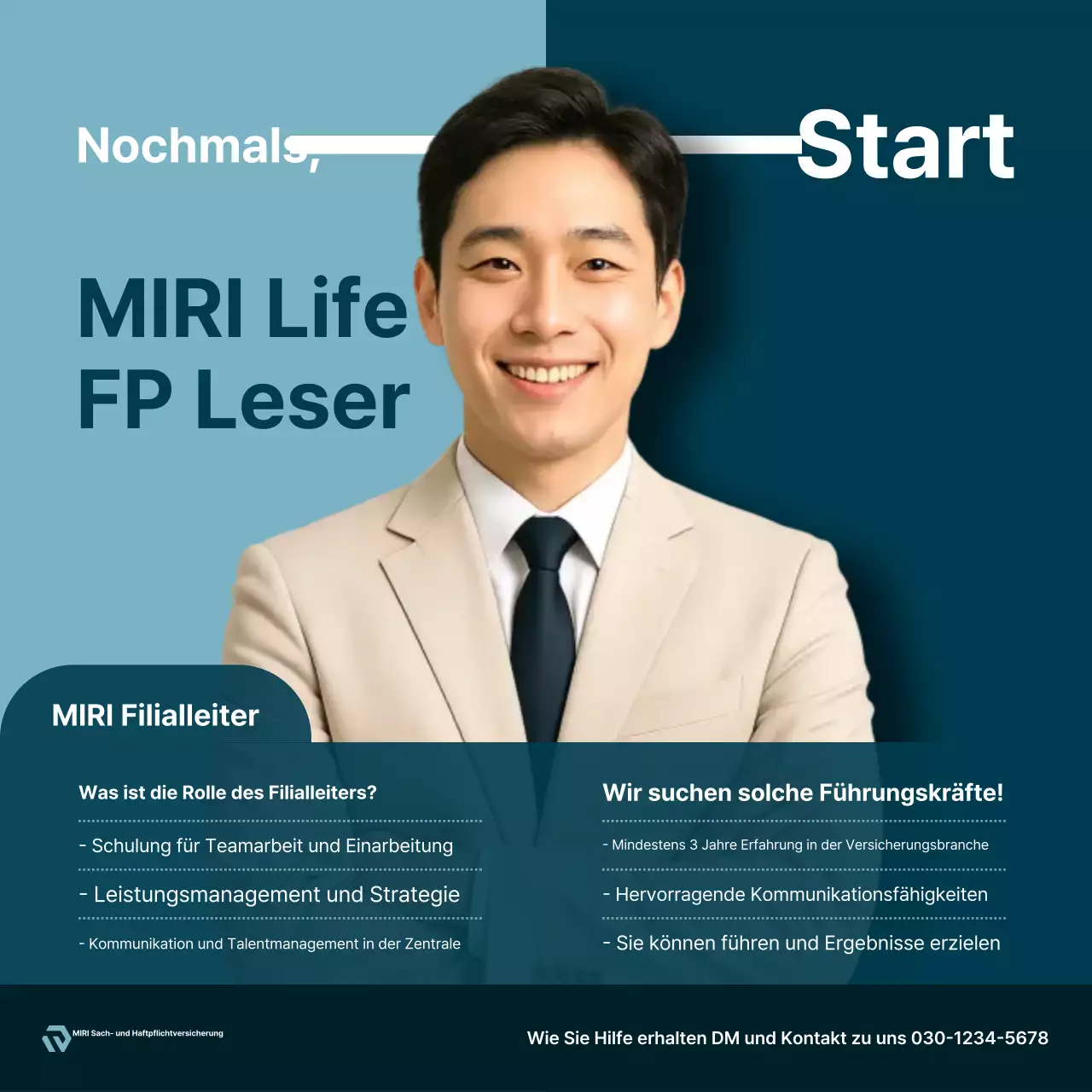 Sky Blue Modern Recruitment Personalvermittlung