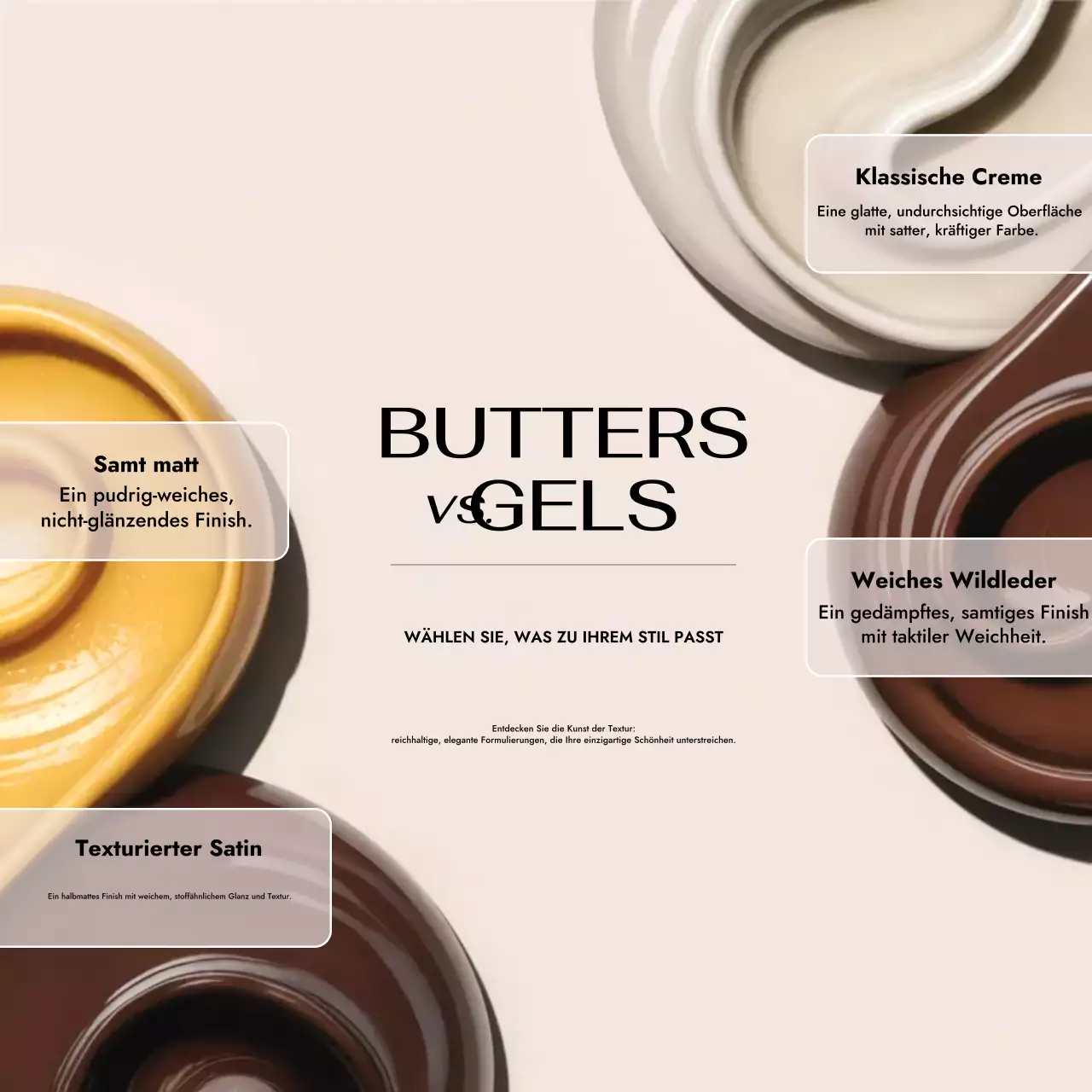 Social-Media-Beitrag zur Beige Modern Beauty-Werbung