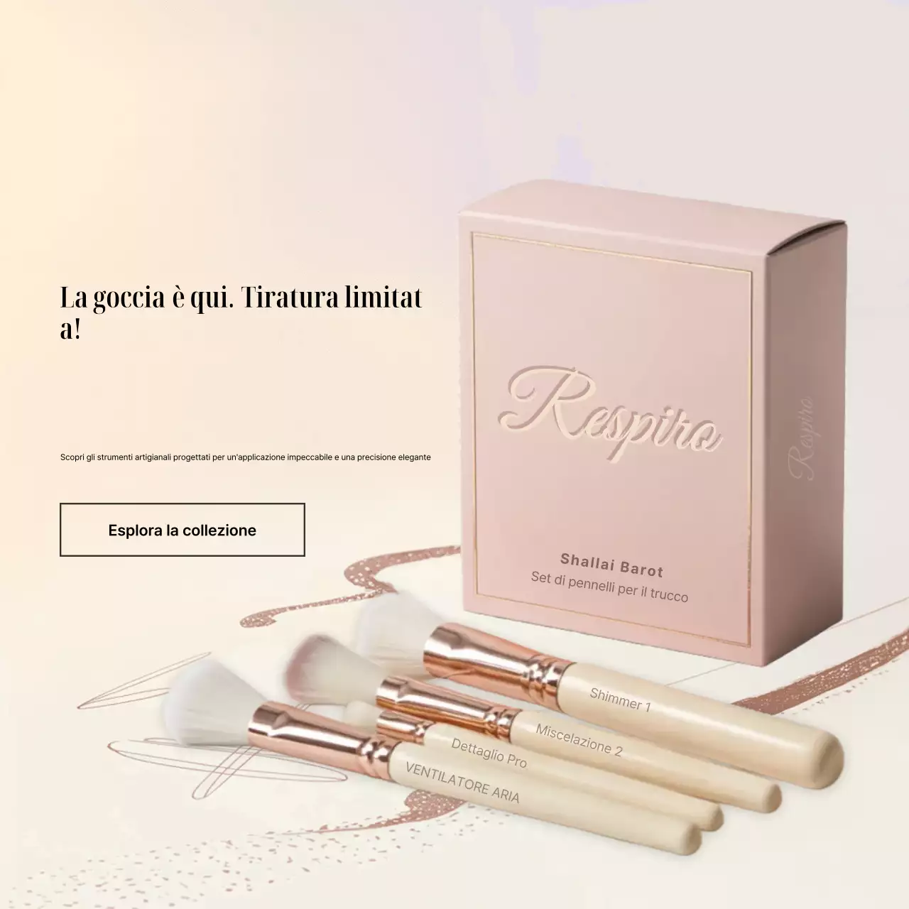 Promozione Beige Elegante Bellezza