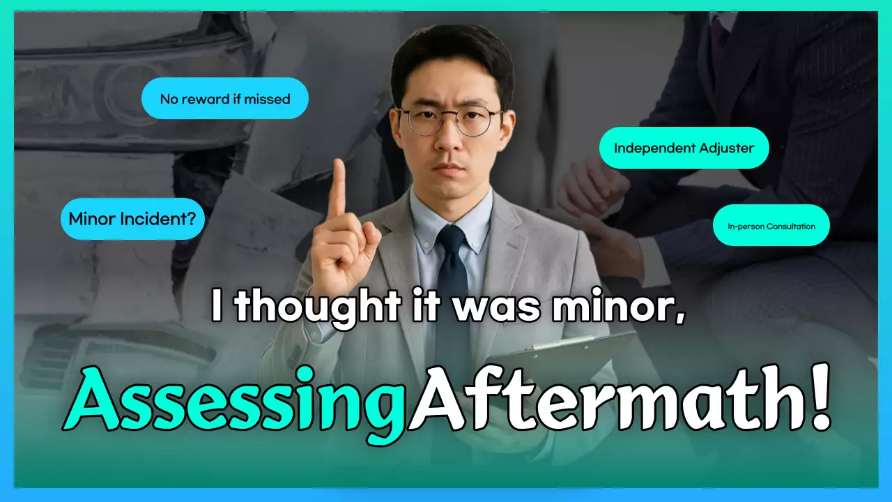 Anúncio de seguro em destaque azul