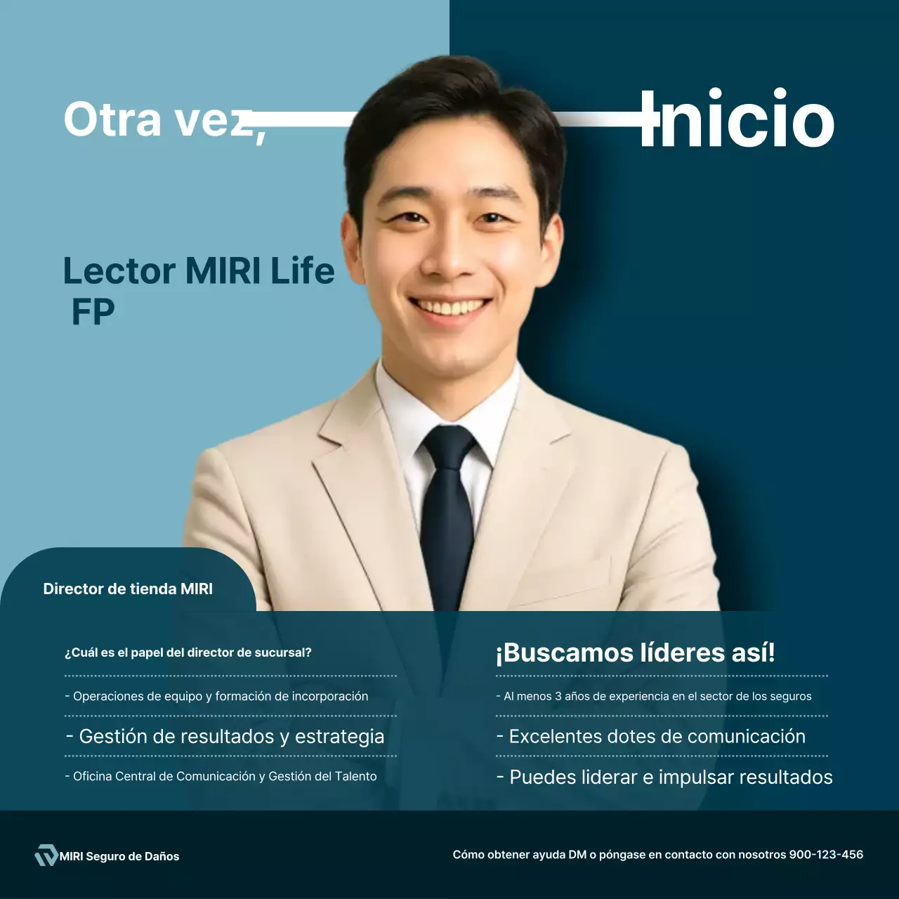 Reclutamiento Sky Blue Modern Recruitment