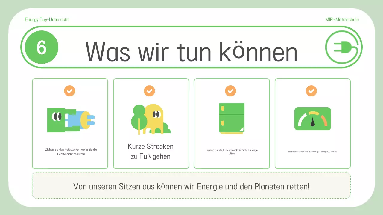 Lehrmaterialien zu „Green Simple Energy“