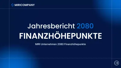 Blue Modern Finance-Bericht