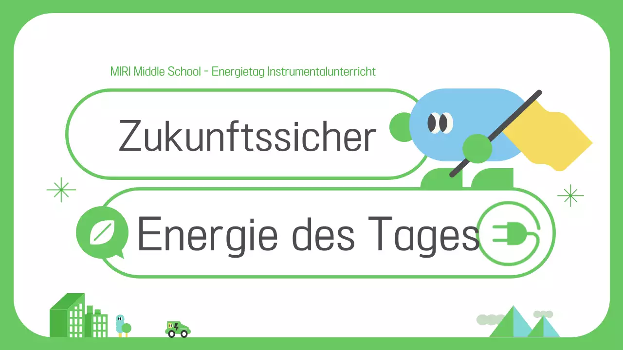Lehrmaterialien zu „Green Simple Energy“