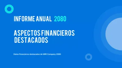 Análisis del informe financiero Blue Modern