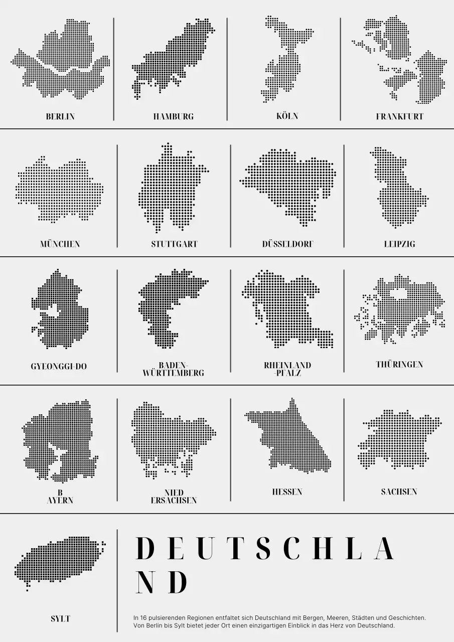 Ausstellung „Schwarze einfache Korea-Karte“