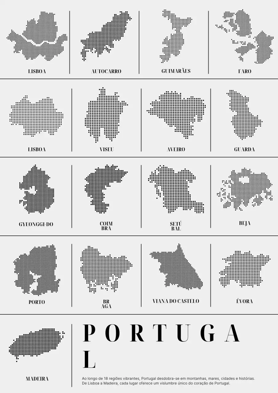 Exposição de Mapas Negros Simples da Coreia