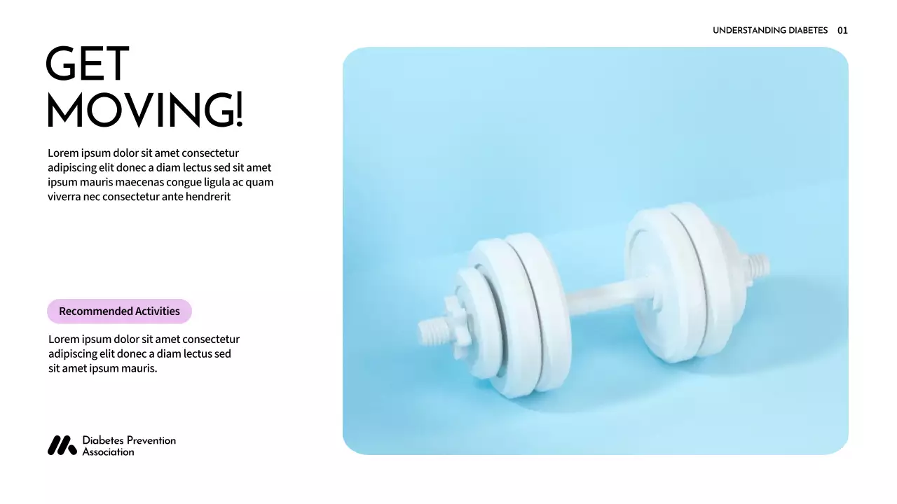 Pink Modern Health Guide Presentation