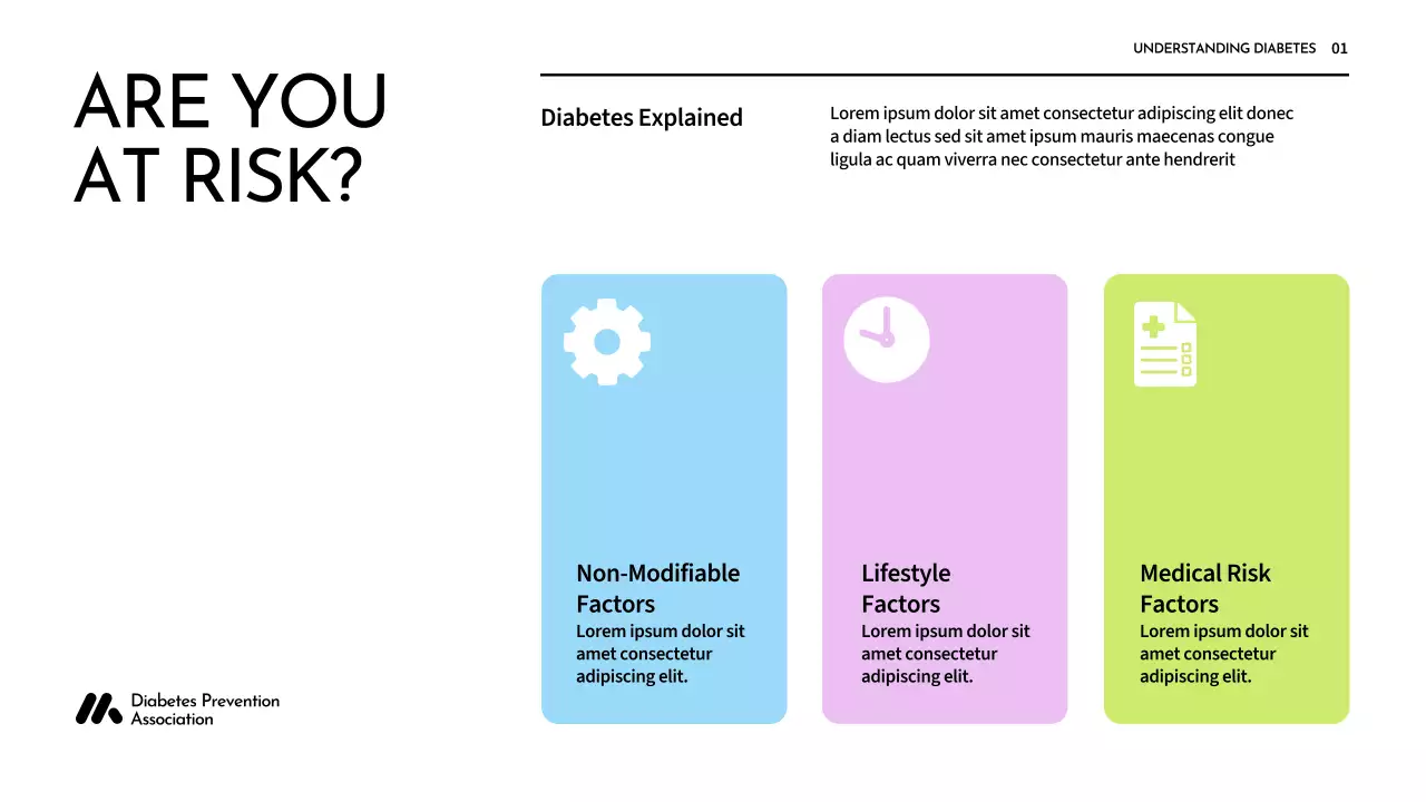 Pink Modern Health Guide Presentation