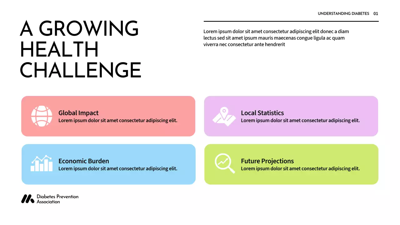 Pink Modern Health Guide Presentation