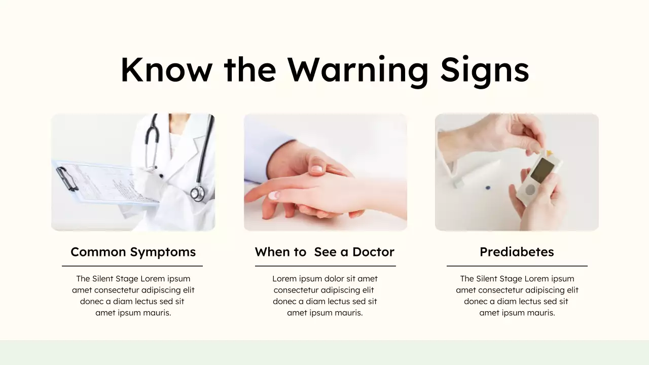 Blue Modern Health Presentation