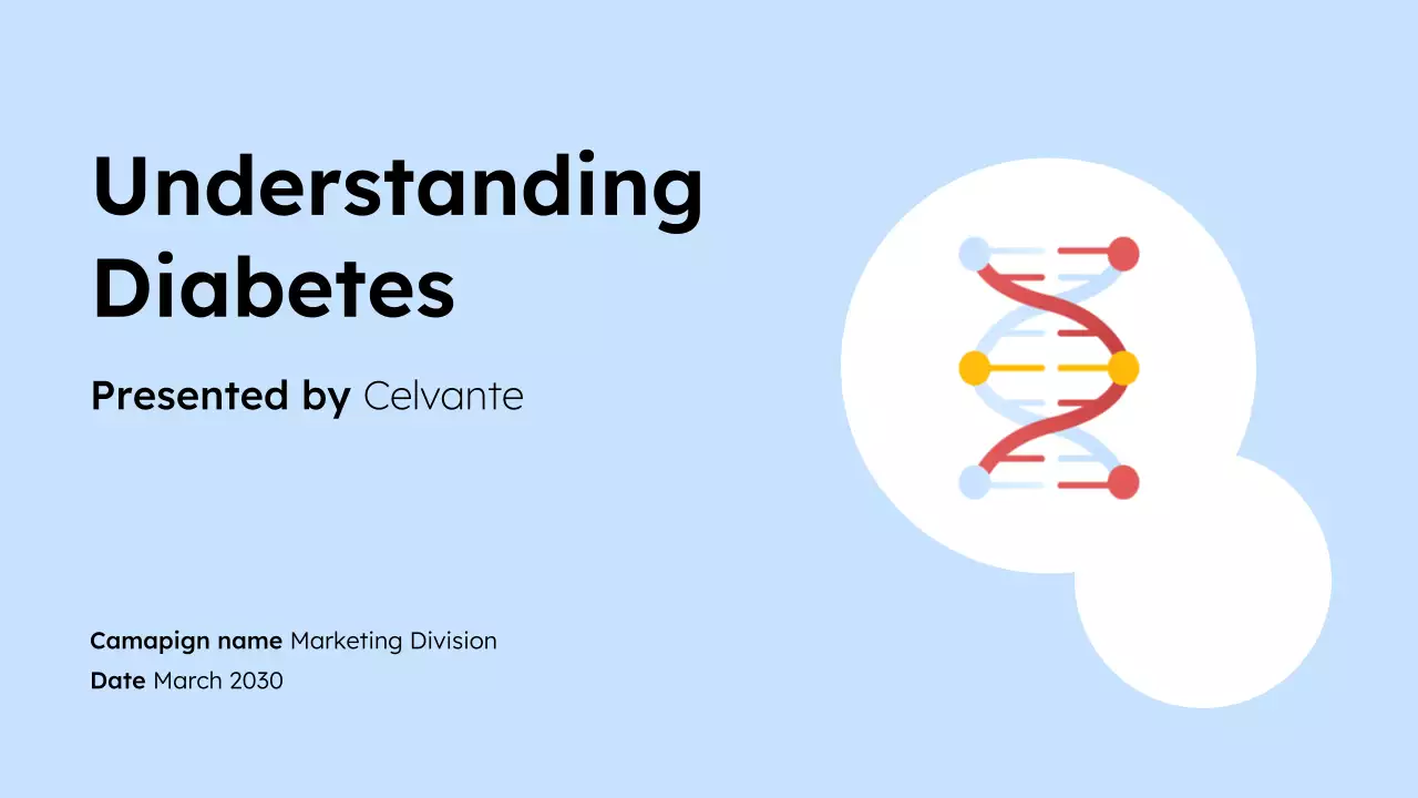 Blue Modern Health Presentation