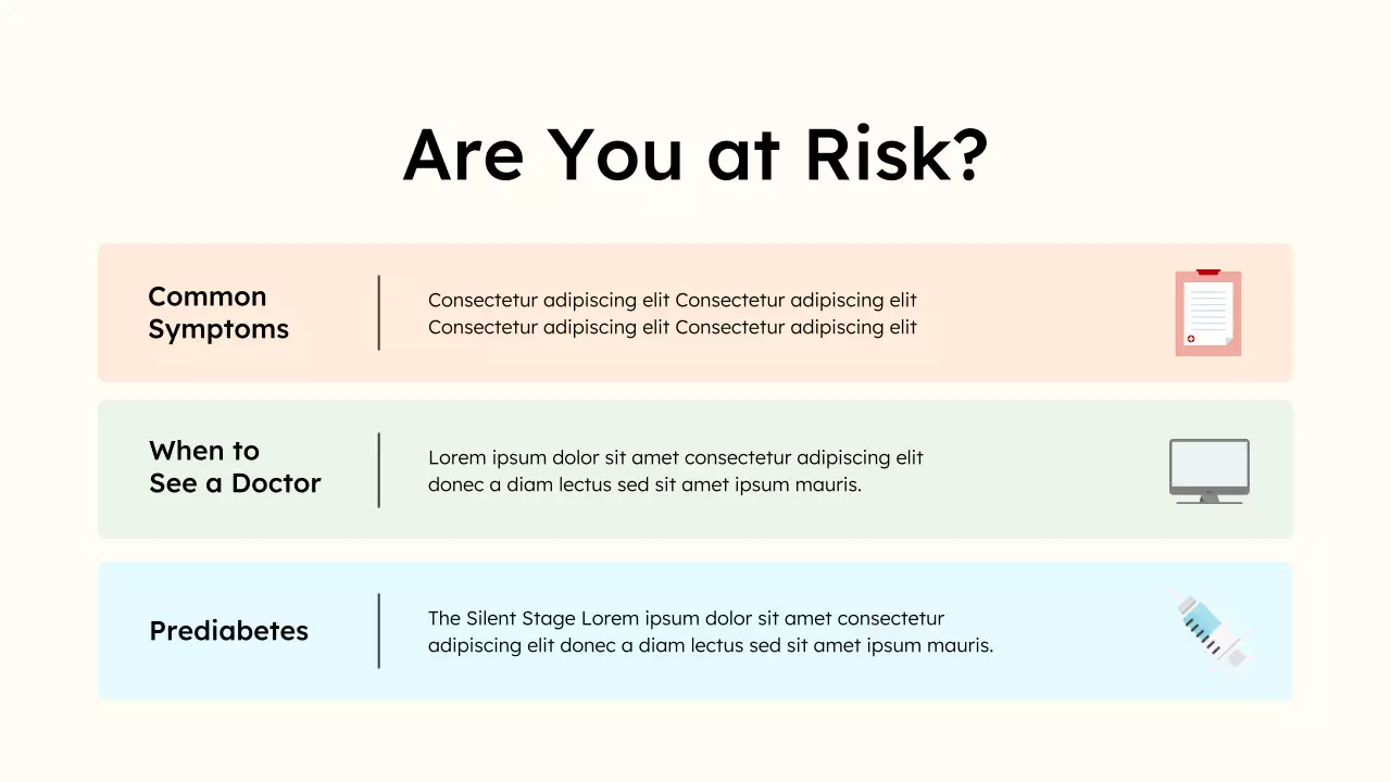 Blue Modern Health Presentation