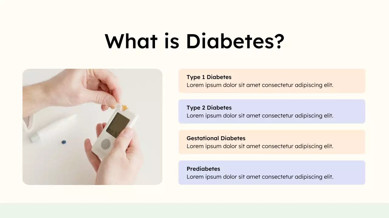 Blue Modern Health Presentation