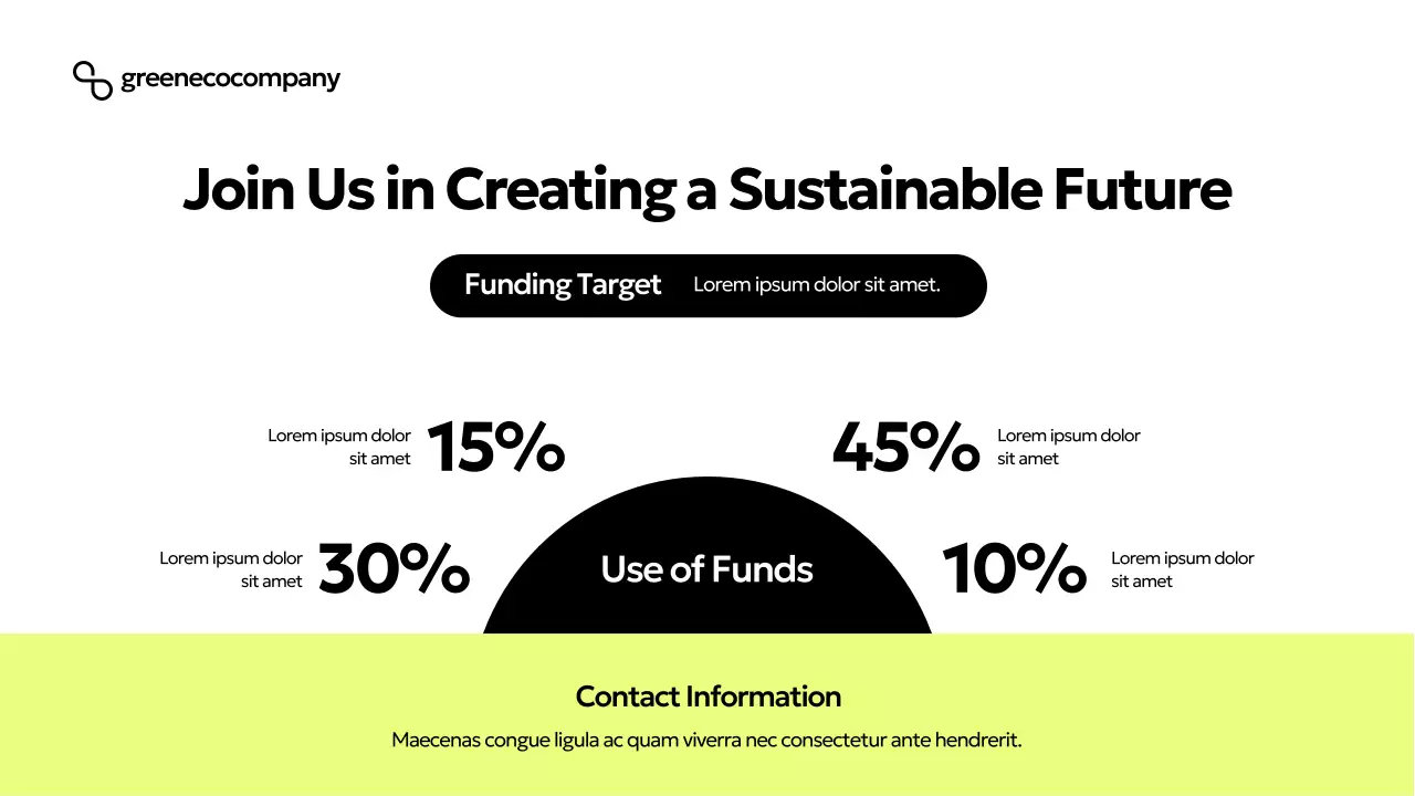 Yellow Modern Eco Presentation