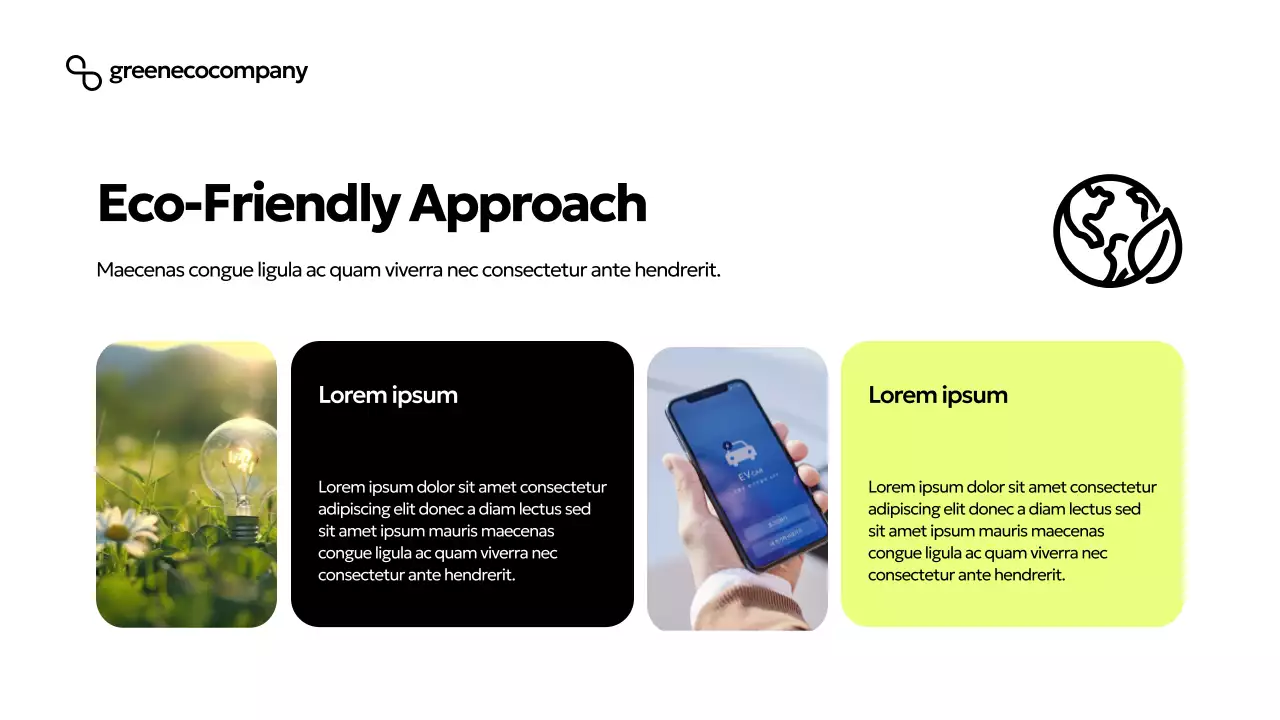 Yellow Modern Eco Presentation