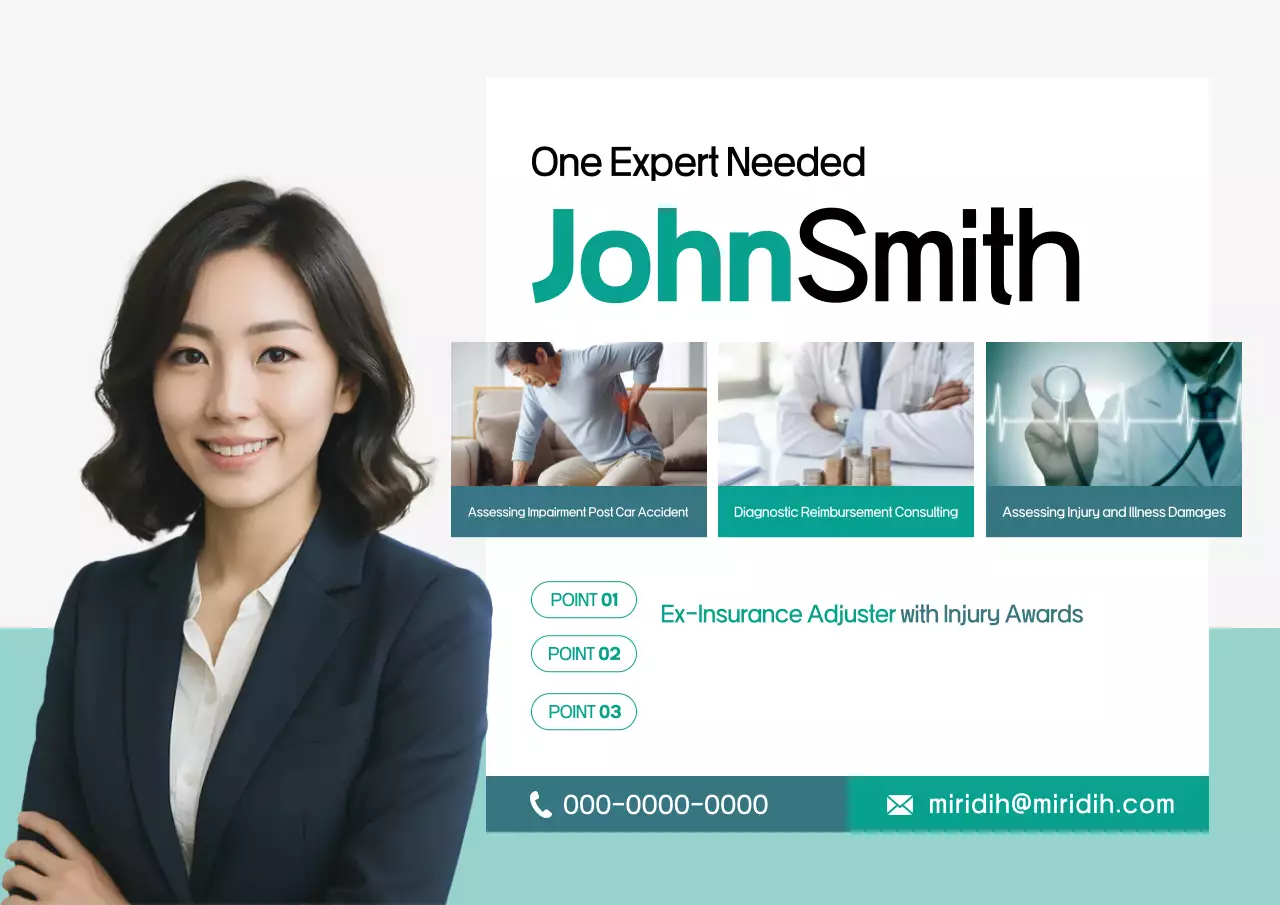 Iklan Penyesuaian Kerugian Modern Mint