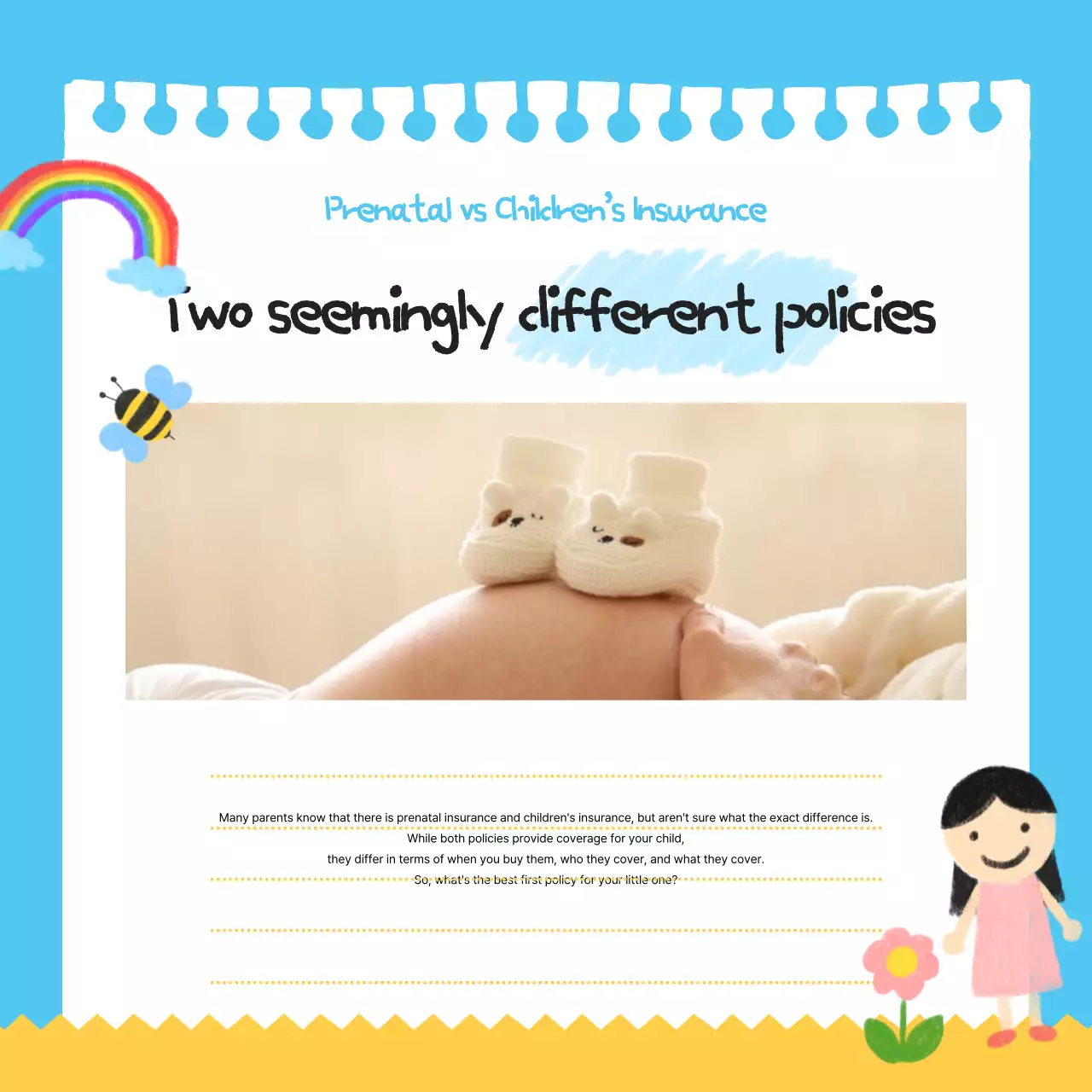 Sky Blue Baby Insurance Guide