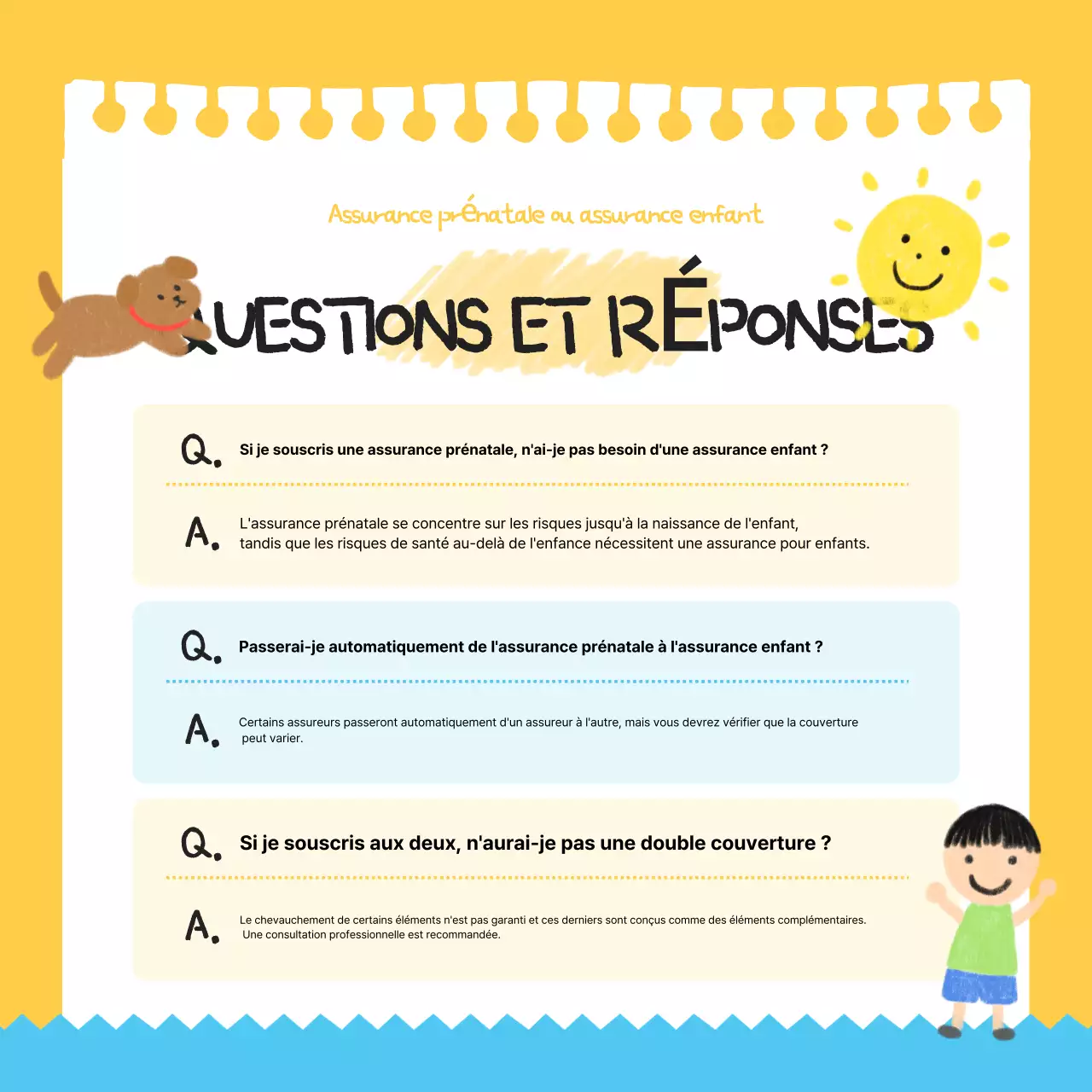 Guide de l'assurance bébé Sky Blue