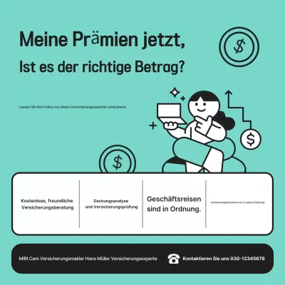 Anzeige von Mint Modern Insurance Consulting