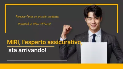 Pubblicità di Gray Modern Insurance