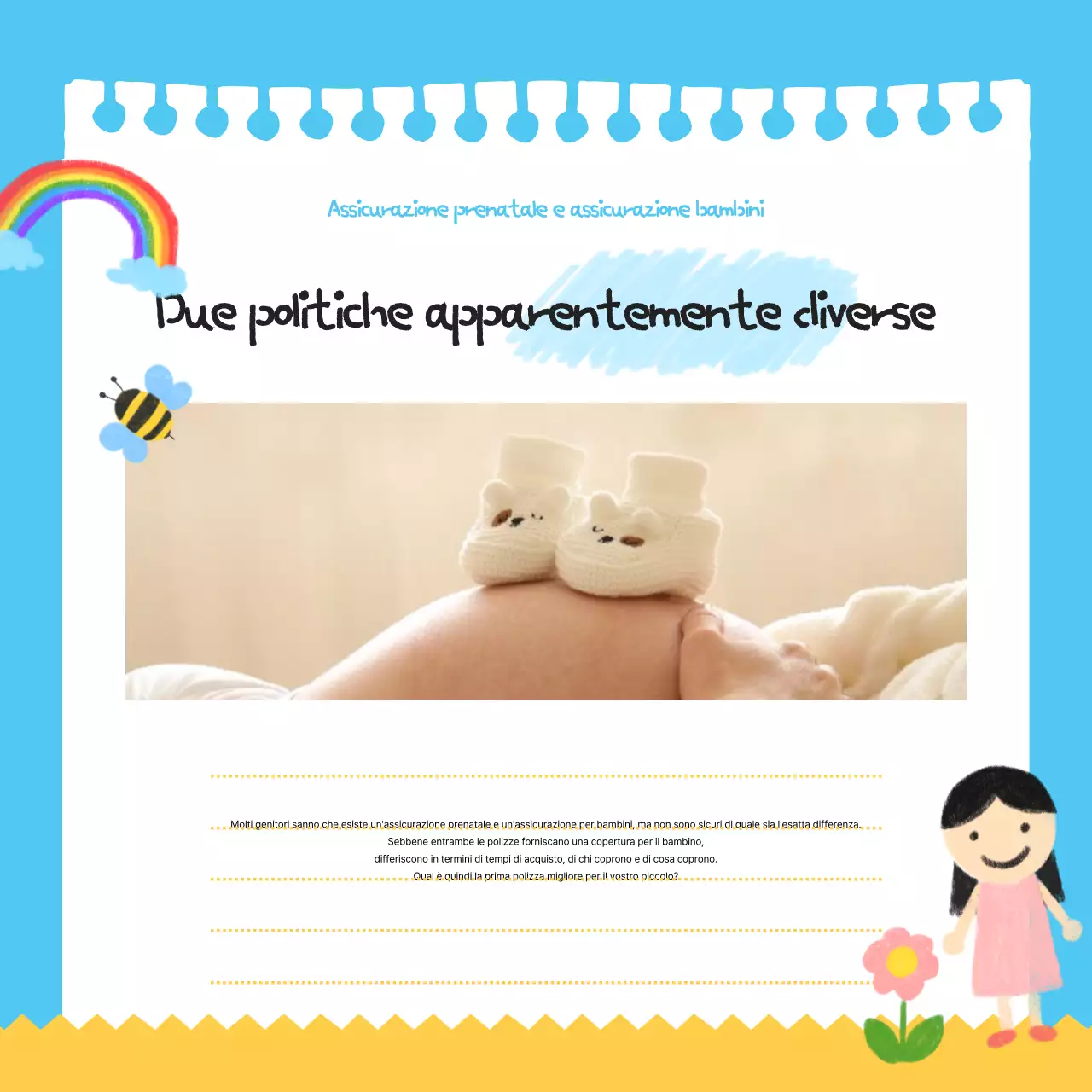 Guida all'assicurazione Sky Blue Baby