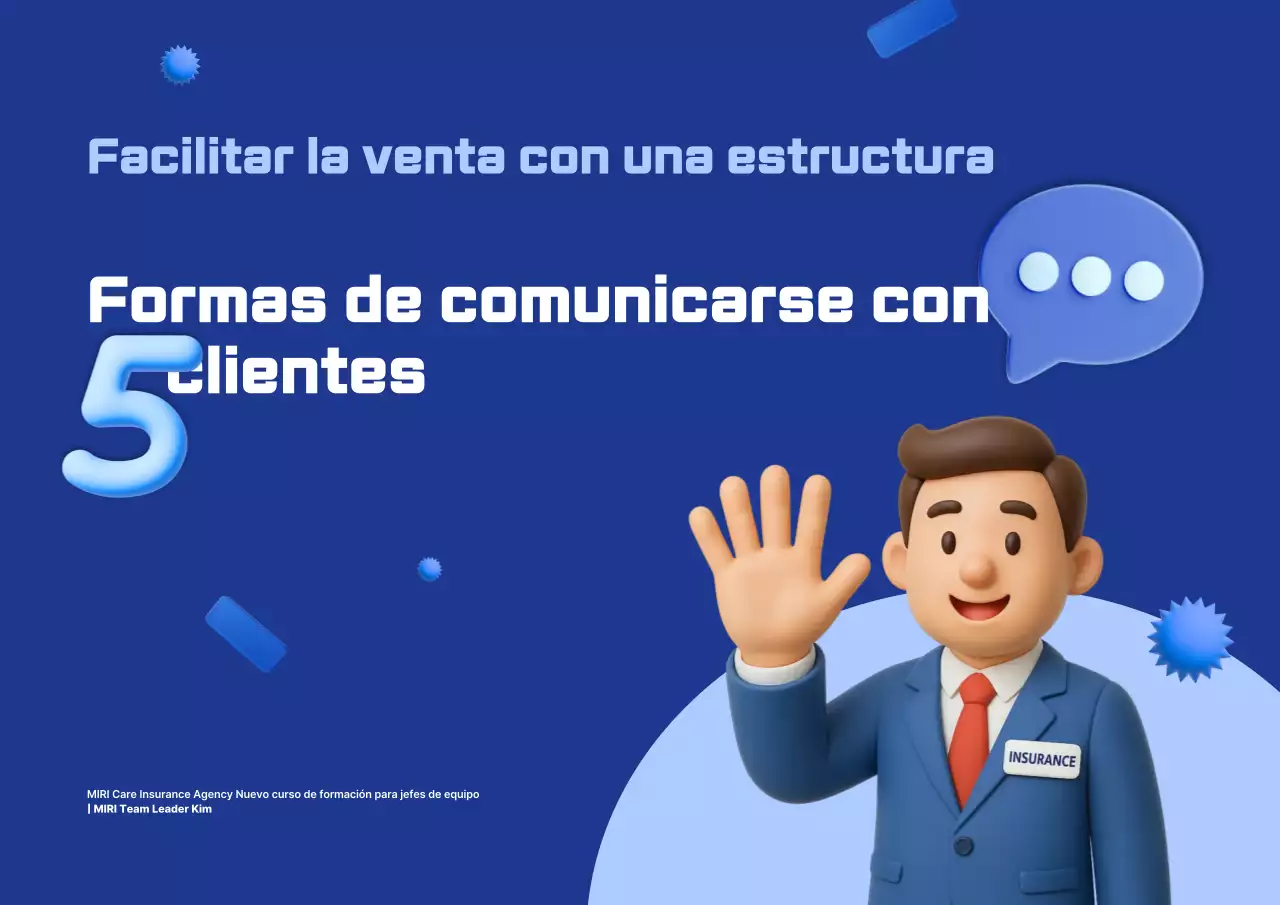 Materiales de capacitación en ventas de Blue Simple