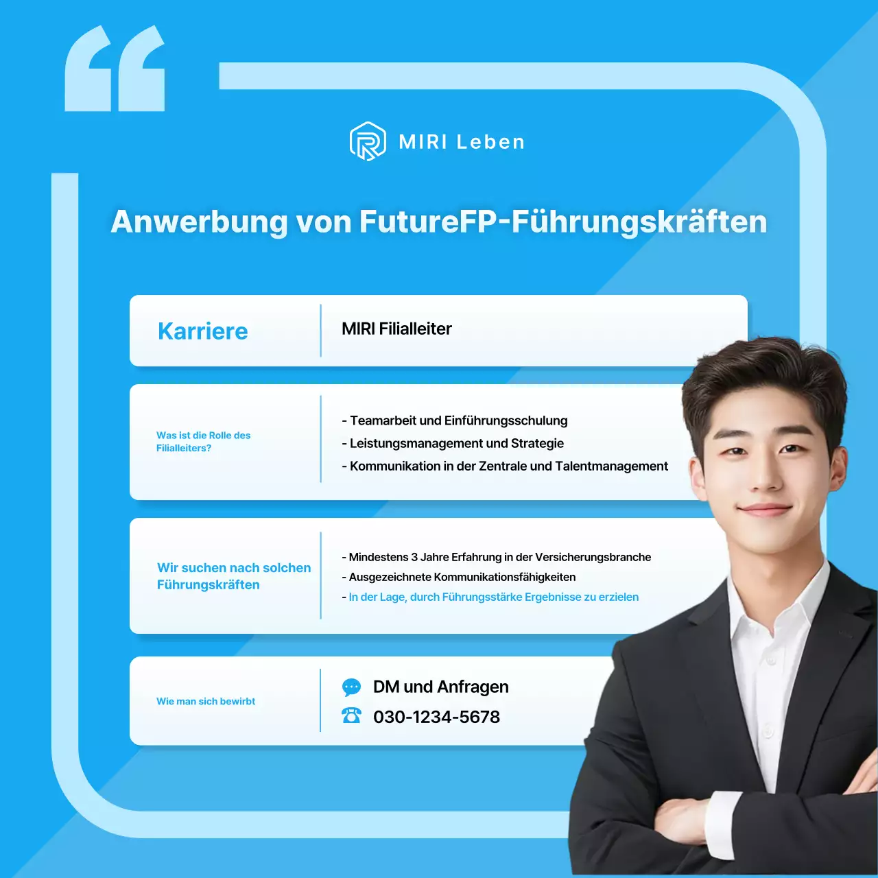 Stellenausschreibung von Simple Blue Insurance