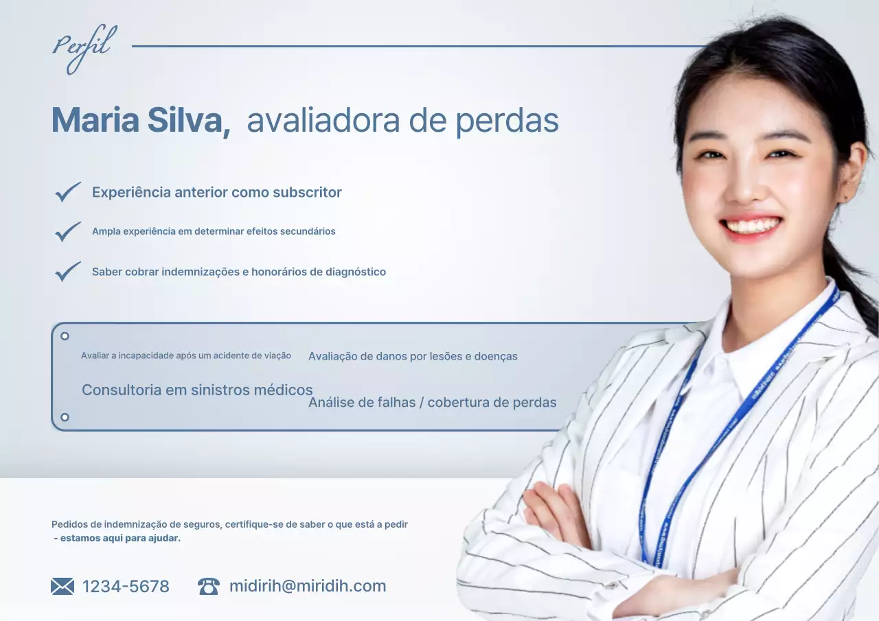 Promoção de perfil de ajustador de perda de cor azul limpo