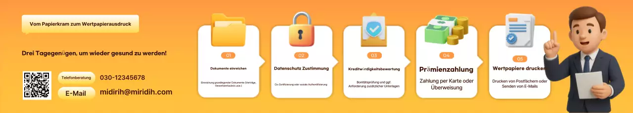 Leitfaden zur Einreichung von Dokumenten in Orange Modern Insurance