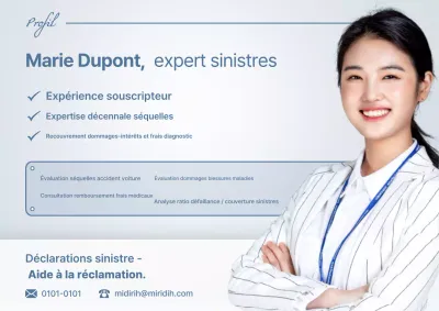 Promotion du profil de réglage de perte de couleur bleu propre