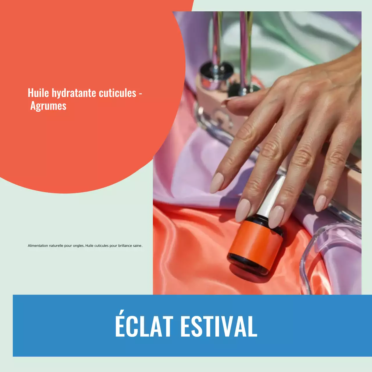 Publicité Orange Modern Skincare sur les réseaux sociaux