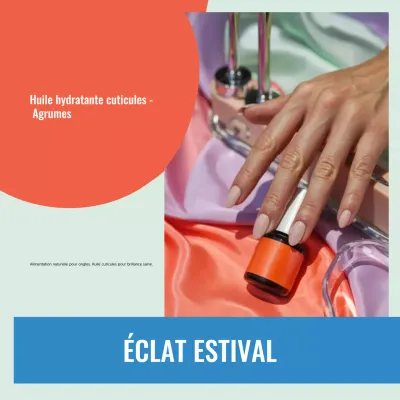 Publicité Orange Modern Skincare sur les réseaux sociaux