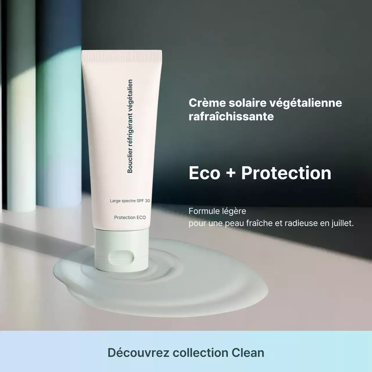 Publicité Mint Modern Skincare sur les réseaux sociaux
