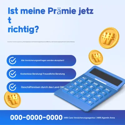 Anzeige von Blue Modern Insurance Consulting