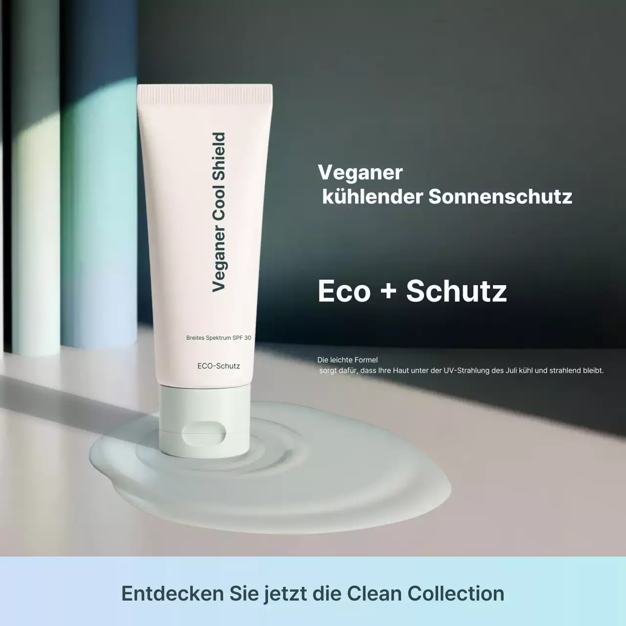 Mint Modern Skincare Werbung Social Media Squares