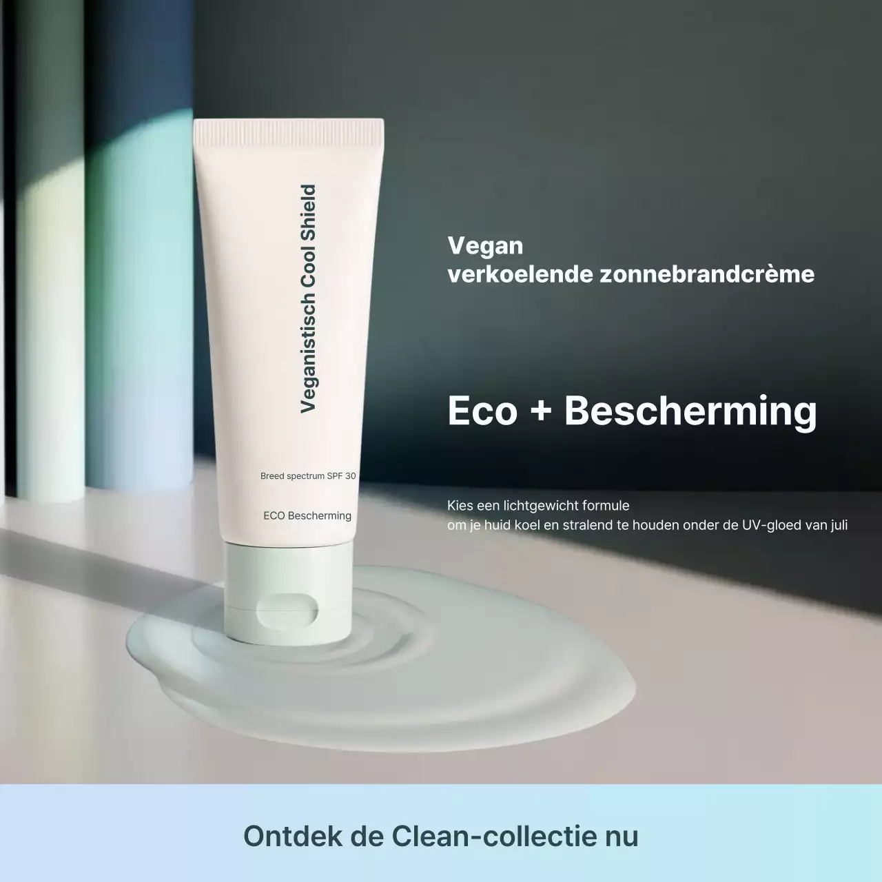 Mint Modern Skincare Advertentie Social Media Squares