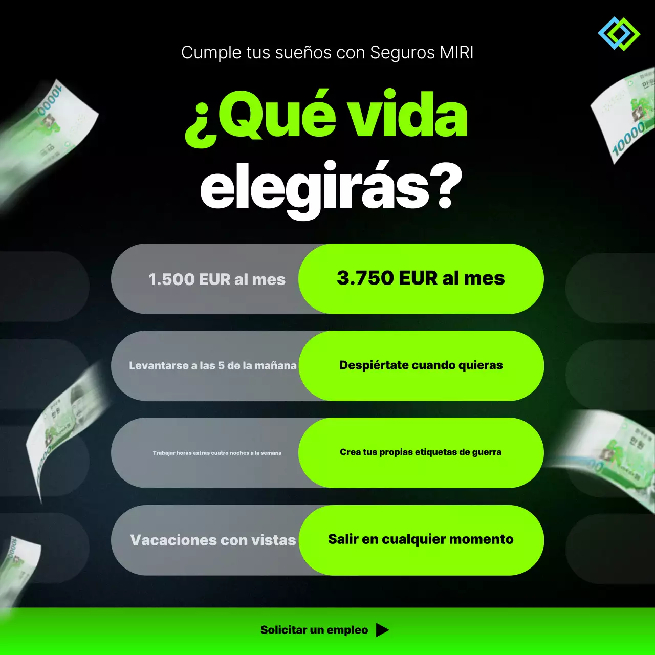 Anuncio de estilo de vida moderno y ecológico