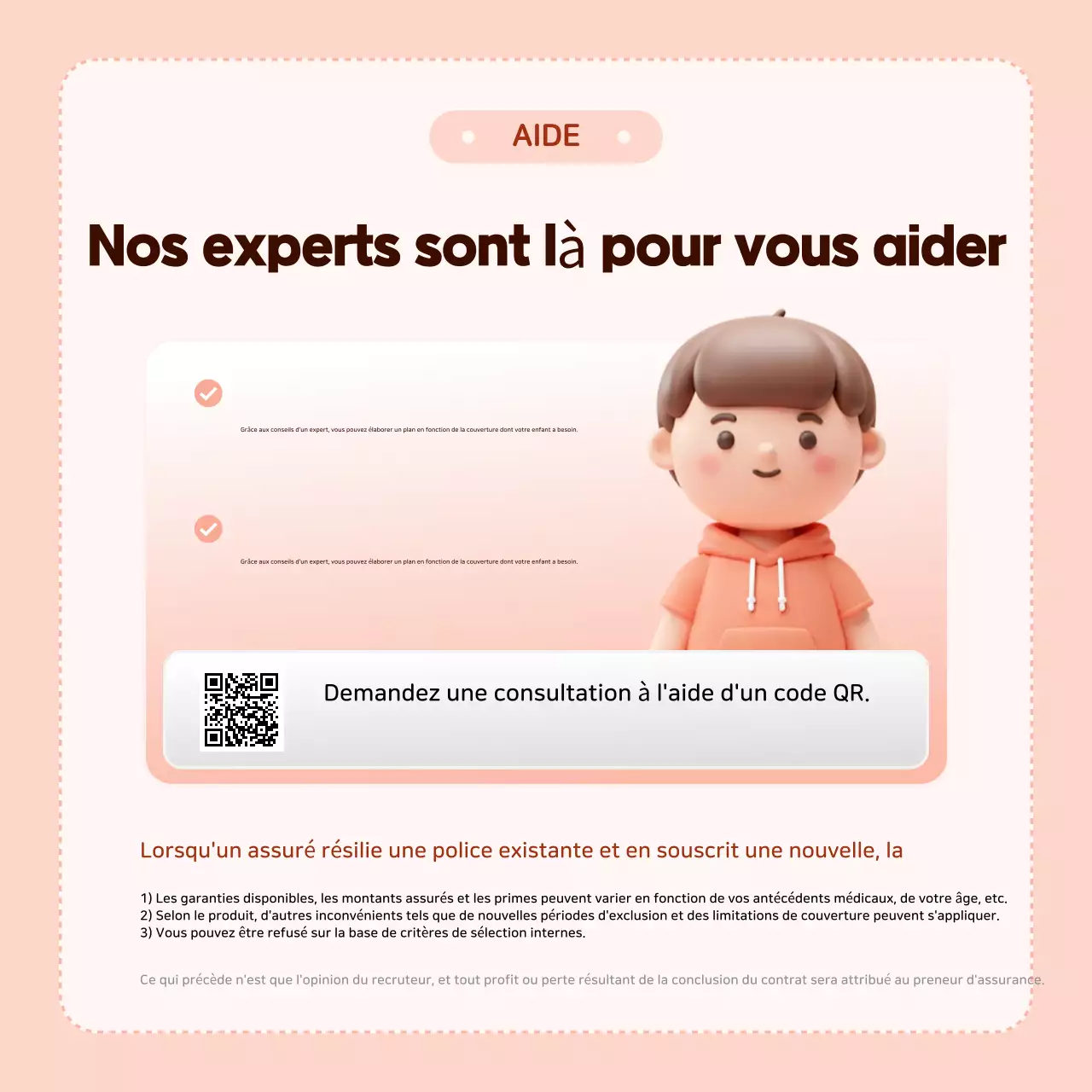 Informations sur l'assurance Pink Baby