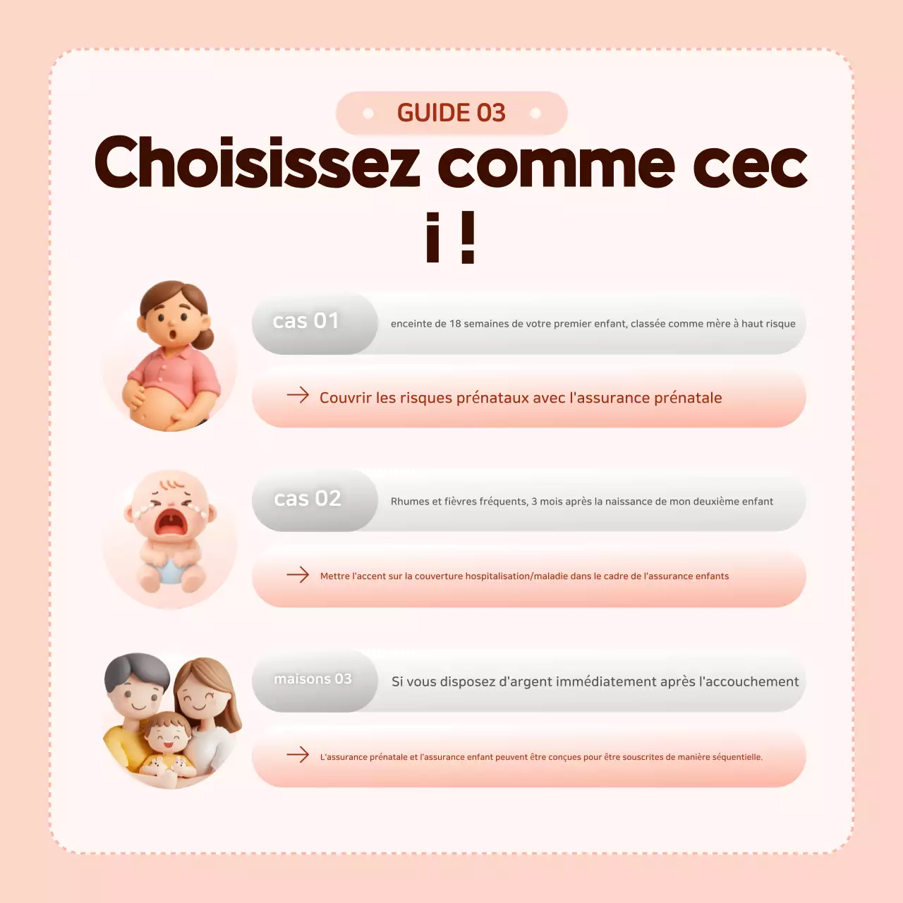Informations sur l'assurance Pink Baby