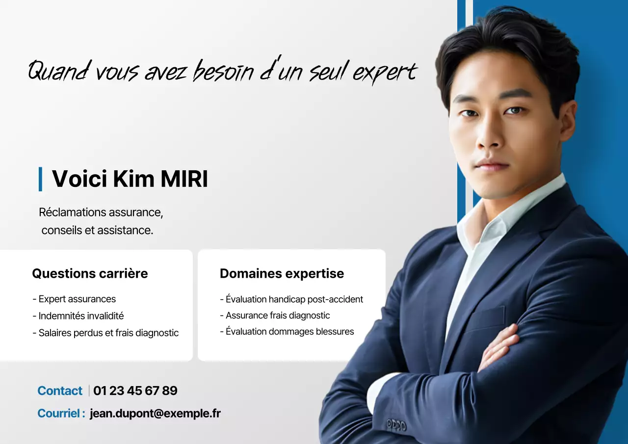 Publicité de Blue Modern Insurance Consulting