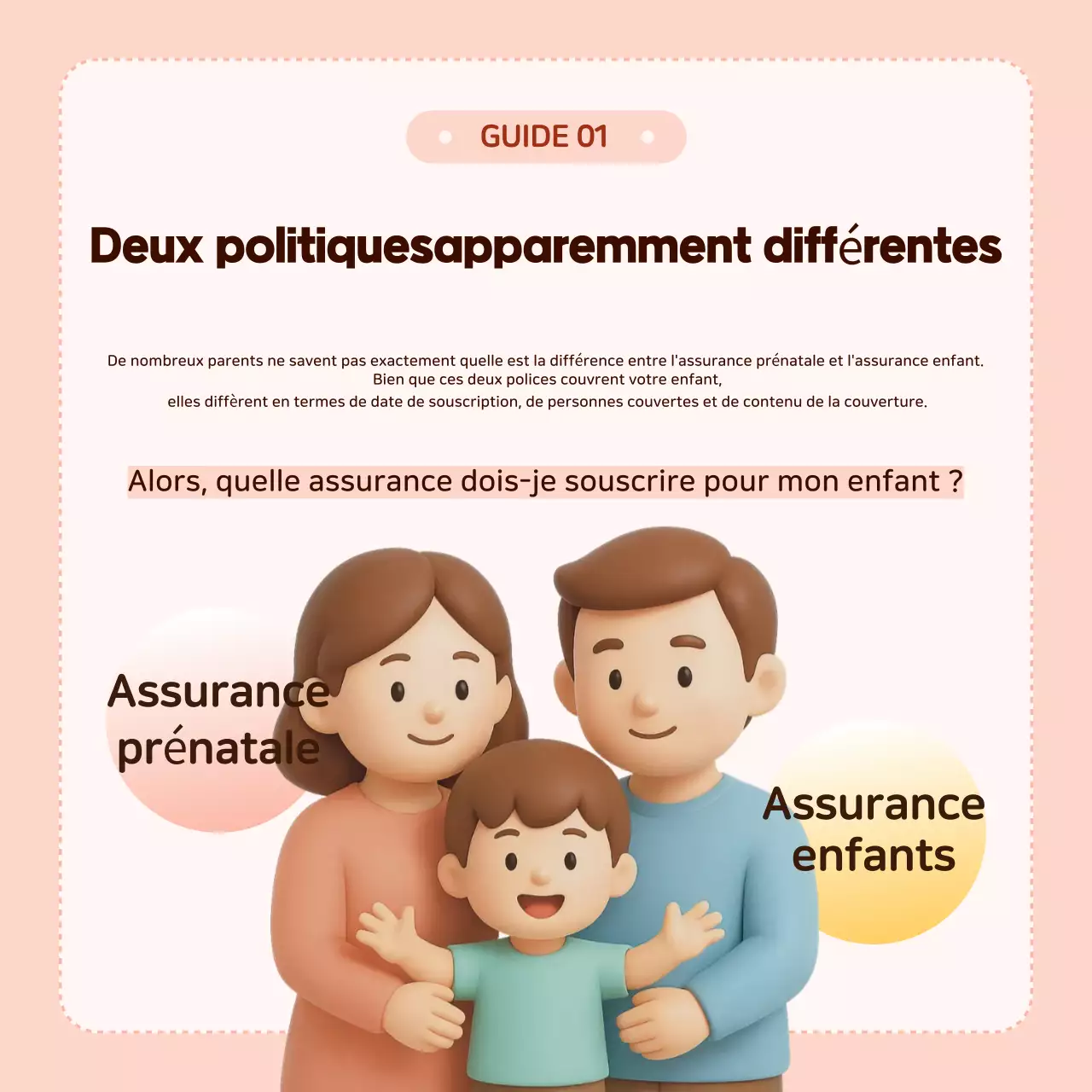 Informations sur l'assurance Pink Baby