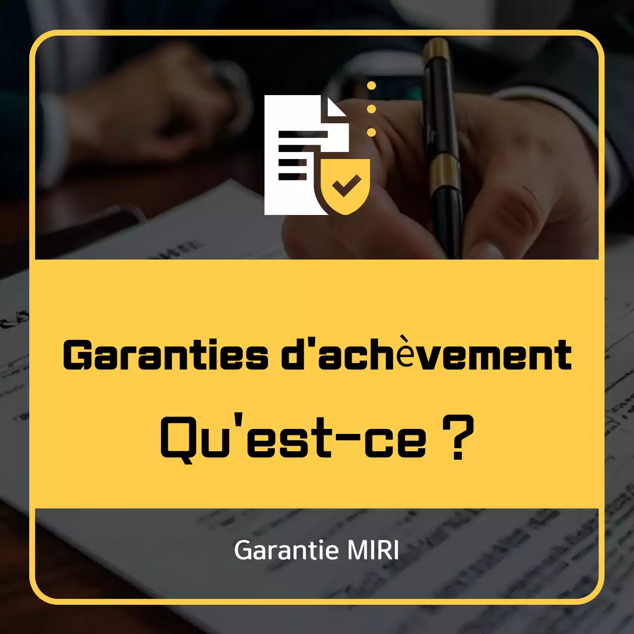 Description de l'assurance Yellow Clean